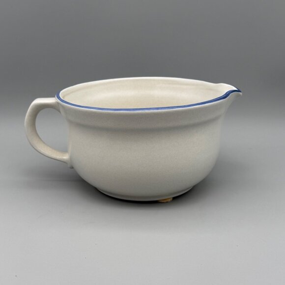 Pfaltzgraff Yorktowne Pattern #464 Handled Batter Bowl 2 1/2 Qt Stoneware USA - Picture 3 of 9